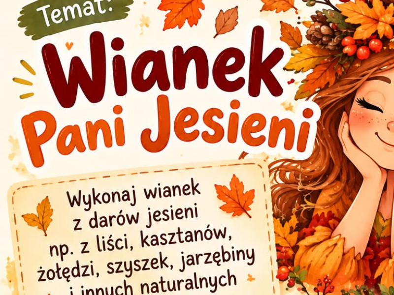 Konkurs „Wianek Pani Jesieni”